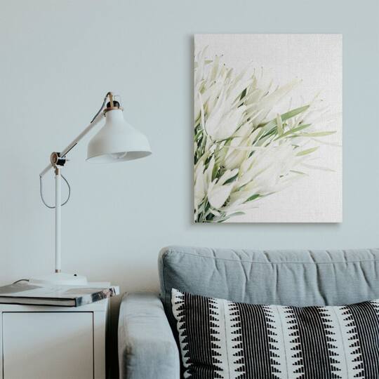 Stupell Industries White & Green Bright Natural Flower Photograph Wall Accent